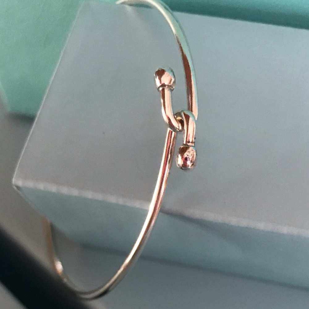Authentic Tiffany&co dainty sterling silver bangle